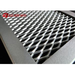 Galvanized Architectural Metal Mesh , Expanded Mesh Screen SGS Certification for