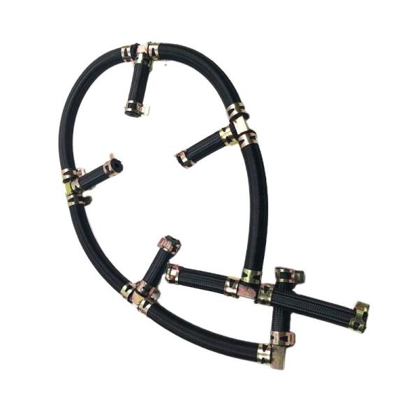 Buy STAR ZEBRA CAT 320C Excavator Fuel Return pipe 212-8606 S6K injector return tube with inter cooler 2128606 at wholesale prices