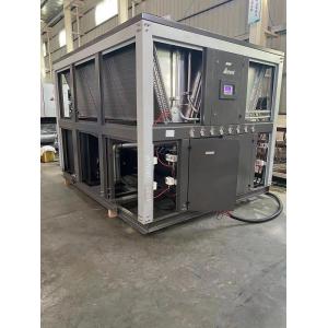 Air Cooled Screw Industrial Water Chiller Machine 120HP