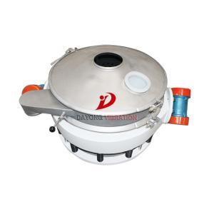 Circular Industrial Sieving Machine No Mesh Plug All Enclosed Structure
