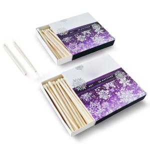 Custom red head matches accept personal logo prining wedding matches