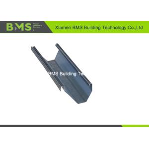 SGS Gutter Roll Forming Machine For Poultry Feeding With Hydraulic Punching