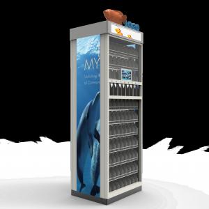 Quality Amusement Park Multi-Functional Aquarium Fish Vending Machine With 10 User Screen for sale