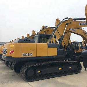XCMG XE235C Hydraulic Crawler Excavator 23 Ton With 1 M3 Bucket Capacity
