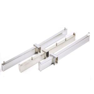 Two End Hanging Style Middle Slot Display Stands Hooks , Display Rack Accessorie