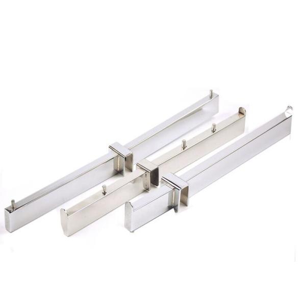 Two End Hanging Style Middle Slot Display Stands Hooks , Display Rack Accessorie