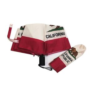 Diameter 98cm Auto Open three Foldable Umbrella