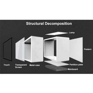 10.4" Transparent LCD Display 12.1" 15" 17" 19''-86" FHD 1080P 4K 16:9 4:3 For