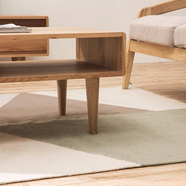 Coffee Table Design Solid Wood Living Room Modern Furniture FL-B006-C