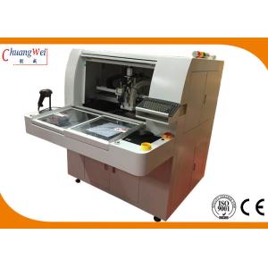 Dual Table PCB Router Machine with Optional Upper/Lower Vacuum Cleaner