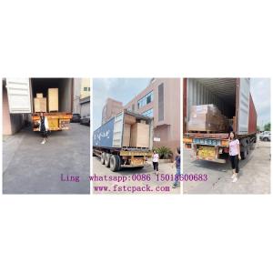 China factory Nitrogen Air Filling Cake Croissant Bread Packing Machine in