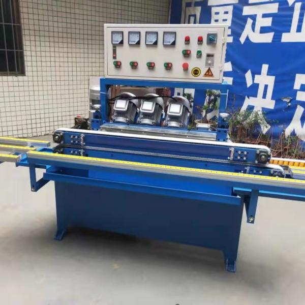Buy Easy Installation Glass Edging Machine with 1-6 M/Min Working Speed and 8kw Power at wholesale prices