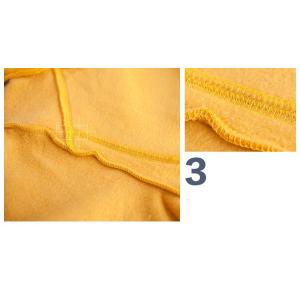 Girls / Ladies Hooded Sweatshirts , Black / Yellow / White Cotton