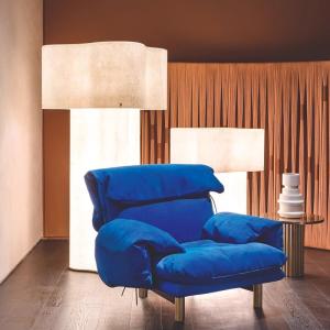 2000LM White Fabric Chandelier