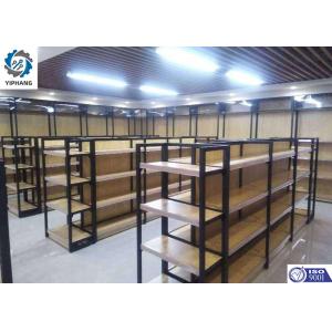 3-6 Layers Gondola Metal Retail Shelving Display Racks ISO9001