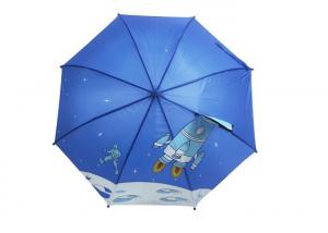 Quality Lightweight Blue Zoon Kids Compact Umbrella Manual Open 8mm Metal Shaft for sale