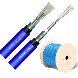 Mining Fiber Optic Cable MGTSV 60 72 96 core Double Jackets Flame-Retardant for