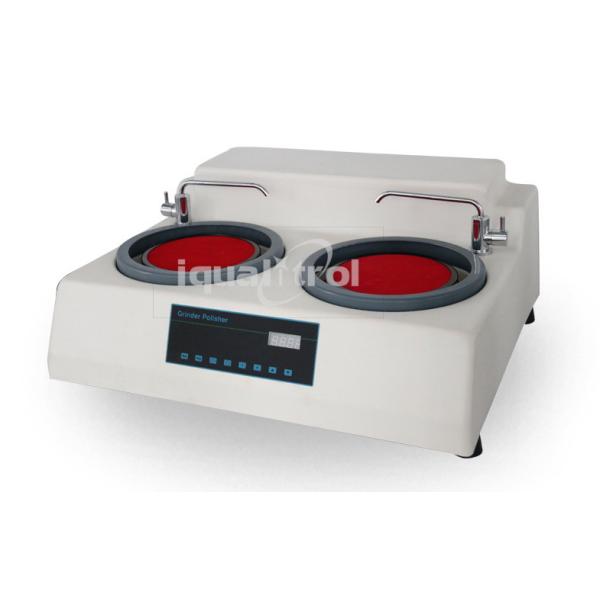 Buy Stepless Speed 50-600rpm Double Disc Metallographic Grinding Polishing Machine at wholesale prices