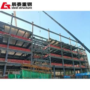 Windproof Prefabricated Steel Structure Building Multi Layer Metal Frame