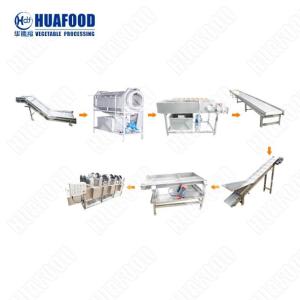 Industrial Vegetable And Fruit Washing Machine Potato Peeling Machine