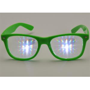 Style Prism Rave Parties Diffraction Glasses , 3d Firework Glasses