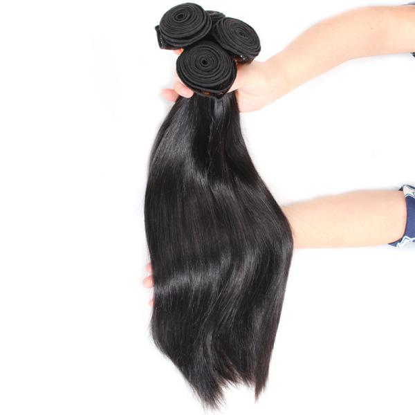 Buy 836 Inches Natural Color Silky Straight Cuticle aligned N100% virgin real malaysian hair weft at wholesale prices
