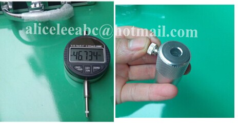 diesel injector valve measurement guage