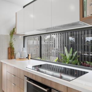 I Shape Melamine Kitchen Cabinet White And Wood Grain Complete Kitchen Full Set