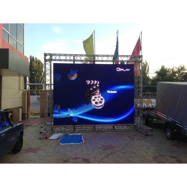 High brightness P6 nationstar SMD3535 outdoor waterproof advertising high
