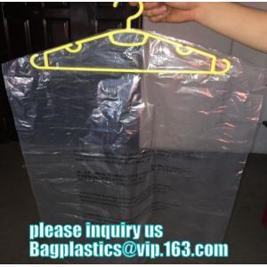 China Clothing Packing 60cm width Dustproof Plastic Dry Cleaning Laundry Bag,Custom Poly Dry Cleaning Bags For Garment Plastic on sale