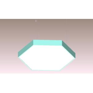 2700K-3500K Hexagon LED Panel Light Suspension Led Panel For Metro Station