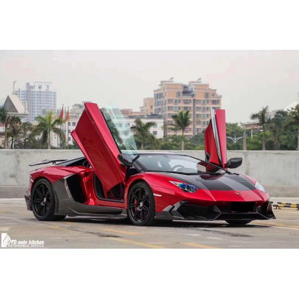 For Lamborghini LP700 Carbon Fiber Body Kit LP700 Upgrades MSY Style Dry Carbon Fiber Front and Rear Bumper Spoilers