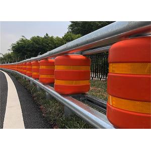 50m Polyurethane Safety Highway Roller Crash Barrier Guardrail System