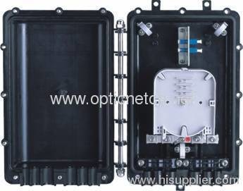 Buy 48 Fibers Fiber Optic Cable Joint Box , Fiber Optic Wall Mount Enclosure at wholesale prices