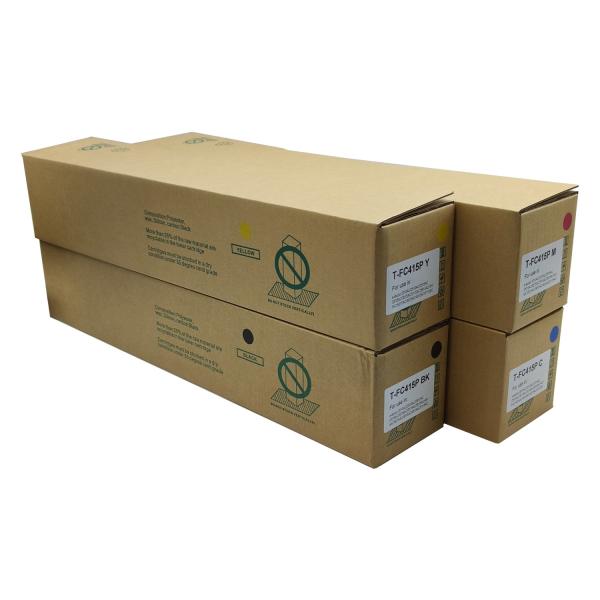 Toner Cartridge T-FC415P For Toshiba E-Studio 2010AC 2510AC 2515AC 3015AC 3515AC 4515AC 5015AC T-FC415P TFC415P 4-Pack CMYK