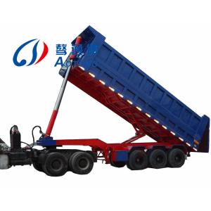 Mechanical Suspension 3 Axles Heavy Duty Rear Tipping Semi-Trailers Dumper Truck Trailer