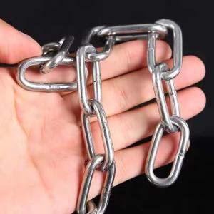 8mm Stainless Steel Welded Lifting Chain 2t Load Limit
