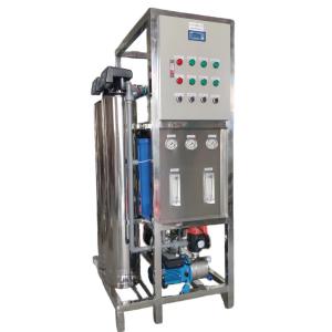 Quality Skid Mounted Water Purification Systems 500L/H 1100w for sale
