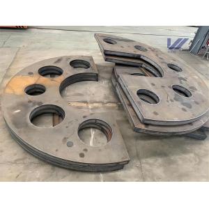 S235JR S355jr Customized Steel Plate Cutting CNC Machining Service