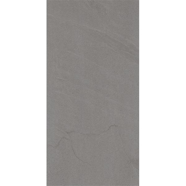 China Modern Porcelain Tile Full-Body Matt Surface Porcelain Tile Dark Grey Porcelain Floor Tiles 600*1200mm