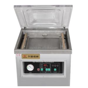 DUOQI DZ-360 Nitrogen Stand Type Double Sealing Bar Vacuum Sealer for Meat Food