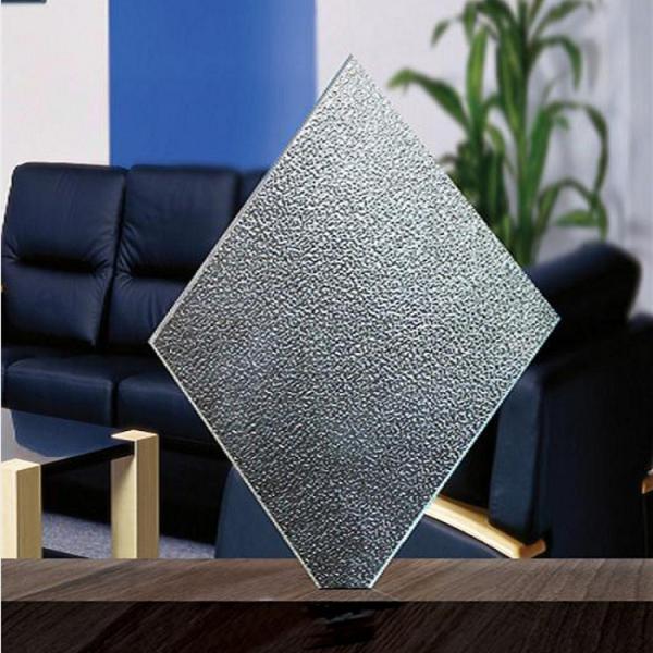 Buy Clear Patterned Tempered Glass For Hotel Shower Room Partition at wholesale prices