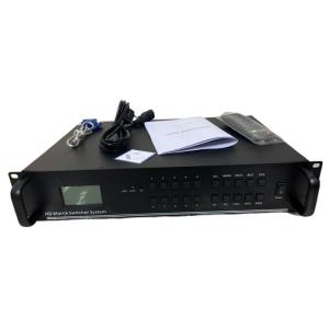 Rack Mountable Fiber Optic Matrix Switcher HDMI 8x8 With HDCP Compliant
