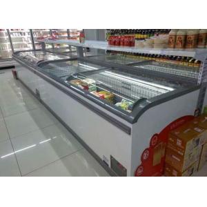 Frozen Food 590W Supermarket Island Freezer