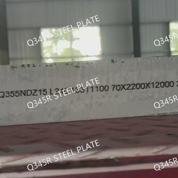 WISCO Q345R / SA515 GR 60 Pressure Vessel Steel Plate Thickness 6.0 - 150mm