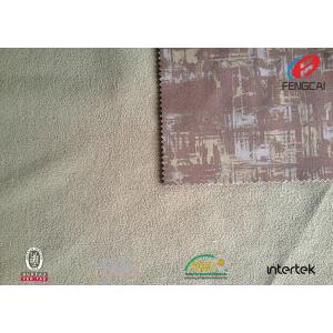 High End Apparel Soft Shell Fleece Fabric With PTFE Membrane Tear - Resistant