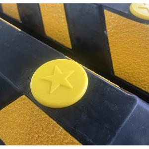 L540*W150*H100mm Car Parking Stopper Rubber Car Wheel Stopper