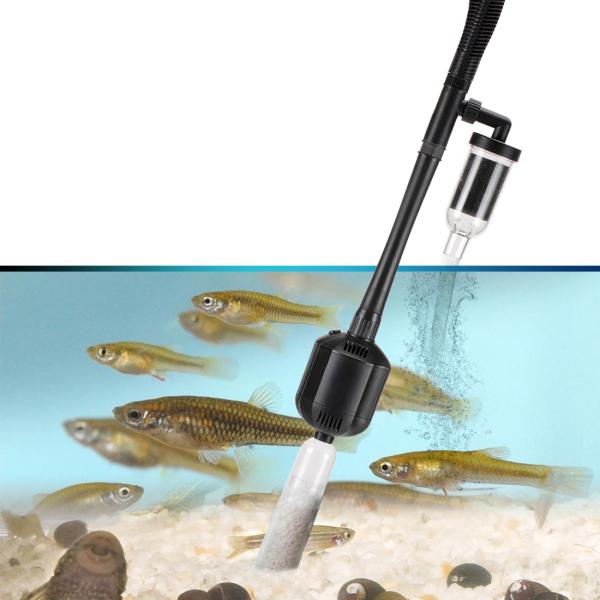 Buy 5 In 1 396GPH  12V Aquarium Gravel Cleaner at wholesale prices
