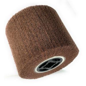 Non-Woven Flap Wheel, Scouring Pad Wire Drawing Polishing Burnishing Wheel Disc, Wire Drawing Polishing Burnishing Wheel