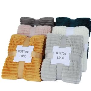 Woven Luxury Super Absorbent Hotel Embroidery Throw Blanket for Bathroom Bath Towel Set